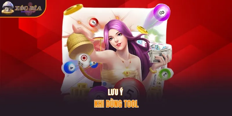 Lưu ý khi dùng tool xóc đĩa
